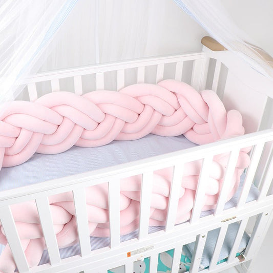 Tour de lit tresse torsadée à six brins - Univers du Sommeil Bébé