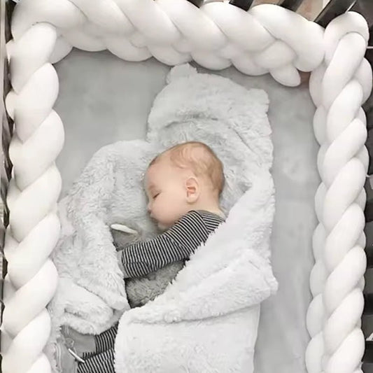 Tresse de lit - Blanc - Univers du Sommeil Bébé