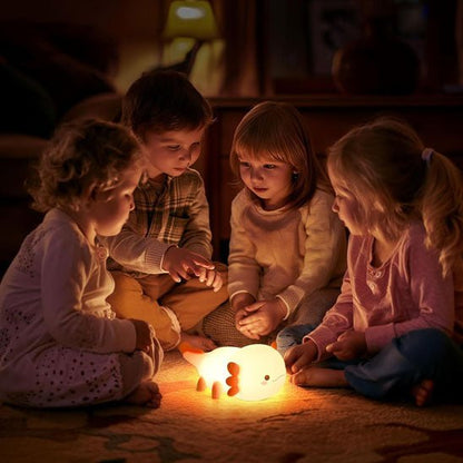 Veilleuse Bébé 7 Couleurs Rechargeable | DreamSleep - Univers du Sommeil Bébé