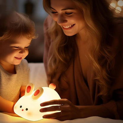 Veilleuse bébé | Lapin Silicone - Univers du Sommeil Bébé