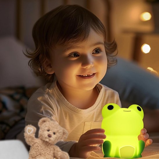 Veilleuse Bébé Lumidoux - Lumière Douce Apaisante pour Chambre Enfant - Univers du Sommeil Bébé