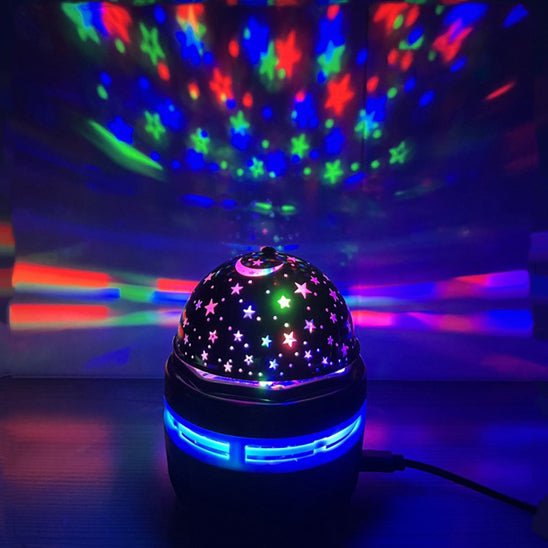 Veilleuse bébé projection plafond | Projecteur ciel étoilé musicale & berceuse - Univers du Sommeil Bébé